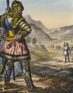 David ve Goliath by Siegfried Detler Bendixen