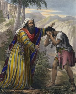 Müsrif oğul (renkli gravür) by Siegfried Detler Bendixen