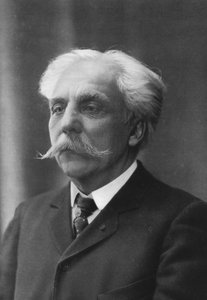 Gabriel Faure 1845-1924, Fransız besteci, orgcu, piyanist ve öğretmen by Silvestre