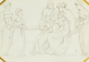 Küçük Doğaçlama, 1867 by Simeon Solomon