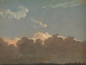 Bulut Çalışması Uzak Fırtına, ca. 1786-1806.