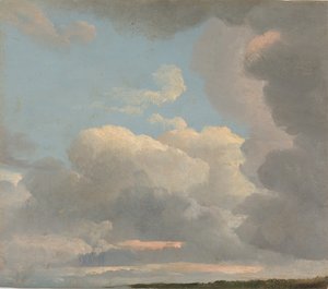Bulut Çalışması Erken Akşam, yaklaşık. 1786-1806.