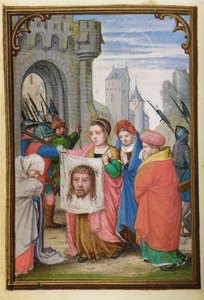 Minyatür bir Saatler Kitabından bir folyo, Roma kullanımı, Bruges, 1530-35 by Simon Bening