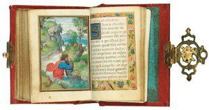 Minyatür bir Saatler Kitabından bir folyo, Roma kullanımı, Bruges, 1530-35