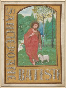 Aziz John the Baptist by Simon Bening