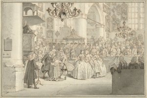 Prens William V'in Vaftizi, 1748