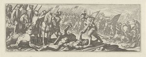 Soldaten beroven lijken op het slagveld Cavallerie (dizi adı) Phoebus