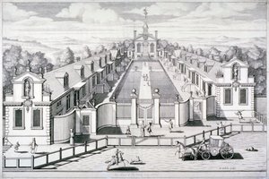 Trinity Almshouses, Mile End Yolu, Stepney, Londra, 1696.