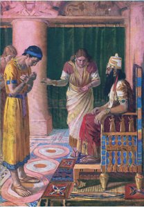 Daniel, Kings mahkemesinde, Thomas Nelson tarafından yayınlanan İncil Resimli Kitaptan, c.1950