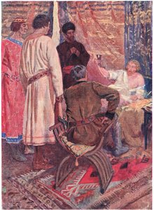 Kudüs kapısına mızrak veya kılıç vuracak olan ilk Haçlı Seferinin ölümsüz şerefine by Simon Harmon Vedder