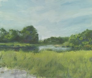 Burying Hill Plajı, 2013 (tuval üzerine yağlıboya)