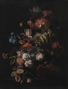 Çiçekli Vazo by Simon Pietersz Verelst