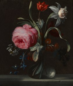 Vazoda Çiçekler, c. 1669. by Simon Verelst
