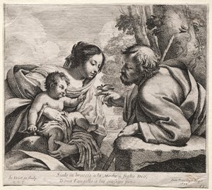 Kutsal Aile, 1633. by Simon Vouet