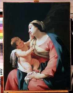 Bakire ve Çocuk (Bakire ve Çocuk). Simon Vouet