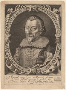 Kont Ernest Mansfeld by Simon de Passe