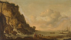 Kayalık sahil by Simon de Vlieger (attributed to)