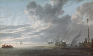 Günün Sonunda Haliç by Simon de Vlieger