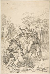 Aziz Benedict bir iblisi kovuyor, ca. 1637-1639.
