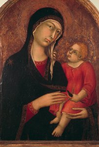 Madonna ve Çocuk by Simone Martini