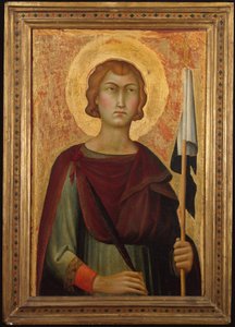 Aziz Ansanus, yaklaşık 1326. by Simone Martini