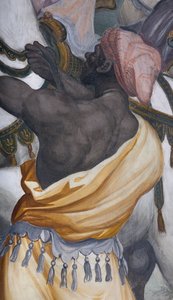 The Adoration of the Magi, Presbitery, 1578-82 (3497103 detayı) by Simone Veneziano Peterzano