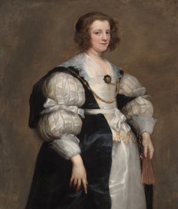 Fanlı Bayan by Sir Anthony van Dyck