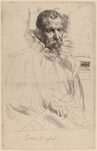 Pieter Bruegel Genç by Sir Anthony van Dyck