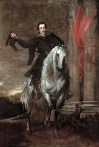 Anton Giulio Brignole Satış Portresi 1605-1662, 1622-1625. by Sir Anthony van Dyck