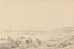 Tirol ve İtalya'da 30 Görünümden oluşan Albüm: Leghorn, Villa Caprille - Genel Görünüm 1. Eylül 1841