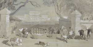 Kyd Caddesi'nden Ani Gelir Kurulu Ofisi - Kalküta by Sir Charles D