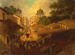 Patna'da sokak by Sir Charles D