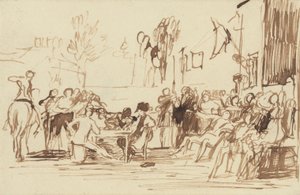 Waterloo Gönderisini Okuyan Chelsea Emeklileri by Sir David Wilkie