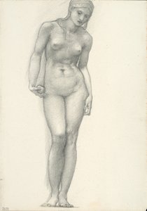 Sağ Elinde Altın Elmalı Venüs, Truva Üçlüsü için (sketchbook #2639)