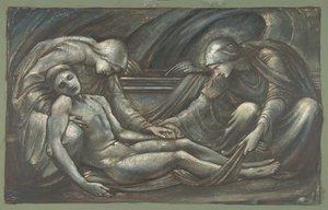 Mezar, 1879. by Sir Edward Coley Burne Jones