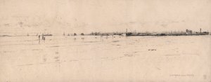 Mersey'e giriş by Sir Frank Short