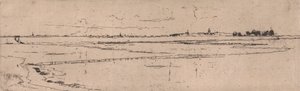 Uzaktaki Monnikendam Taslağı by Sir Frank Short