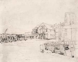Broadstairs İskelesi'ndeki 'Lusitania' Sal by Sir Frank Short