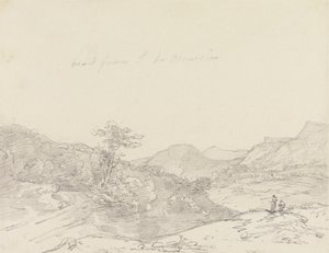 Llangollen ve Oswestry Arasında by Sir George Howland Beaumont seventh Baronet