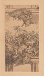 Tavan İçin Bir Tasarım by Sir James Thornhill
