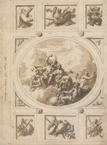 Addiscombe'da Tavan Tasarımı: Bacchus ve Ariadne