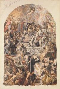 Shakespeare'in Karakterlerinin Apotheosis'i by Sir John Gilbert