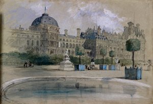 Tuileries, Paris, Fransa, 1846