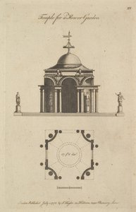 Çiçek Bahçesi Tapınağı, 1778. by Sir John Soane