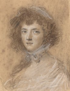 Bir Kadının Başı ve Büstü by Sir Joshua Reynolds