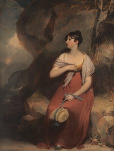 Manzarada Bir Kadın by Sir Martin Archer Shee