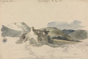 Mallwyd on the Dovey yakınlarında by Sir Robert Kerr Porter
