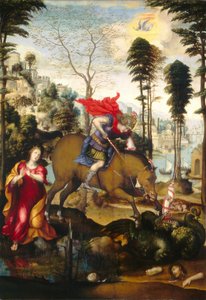 Aziz George ve Ejderha, muhtemelen 1518.