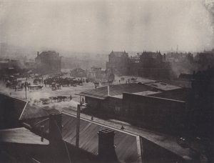 Johannesburg Toz Fırtınası (s/b fotoğraf) by South African Photographer