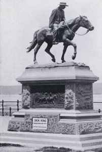 Dick King Anıtı, Durban (s/b fotoğraf) by South African Photographer